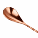 Ложка барная Bar House витая с каплей 30 см Медная BH-bs-tear-30cm-RoseGold фото 2
