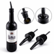 Гейзер пробка-носик дозатор Bar House pourer металевий 1 шт Чорний BH-pourer-black-1pc фото 2