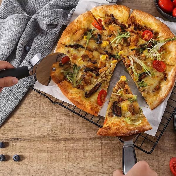 Набор для пиццы нож для нарезки и лопатка Pizza-Set2 фото