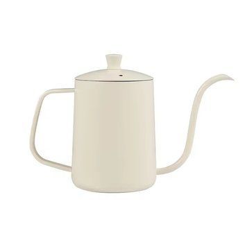 Чайник Premium для кофе с длинным носиком 600 мл Белый CoffeePot-600-White фото